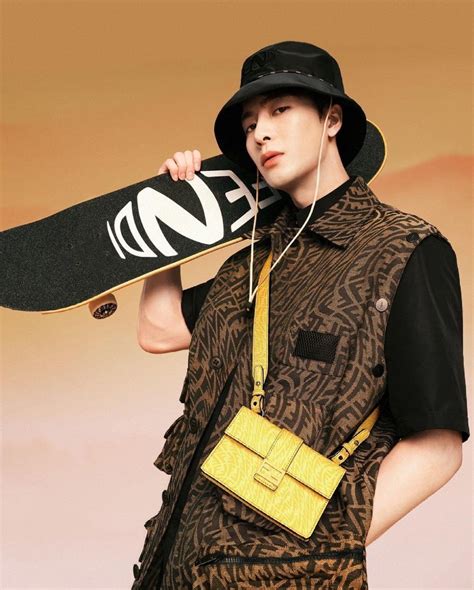 jackson wang fendi cap|oscar wang Fendi collection.